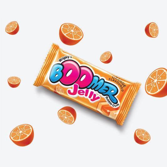 Boomer Orange | 20pcs | BubbleGum Jelly