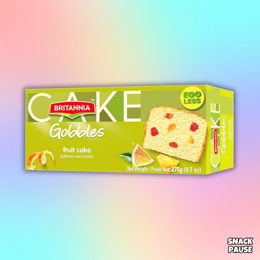 Britannia Fruit Cake Eggless | 275g | The Snack Pause